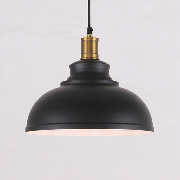 Industrial Pendant Light - Barn Metal Hanging Light Fixture for Kitchen Island, 30cm E27 Vintage Ceiling Lamp