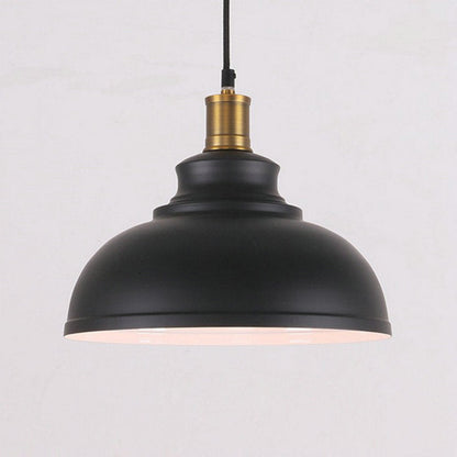 Industrial Pendant Light - Barn Metal Hanging Light Fixture for Kitchen Island, 30cm E27 Vintage Ceiling Lamp