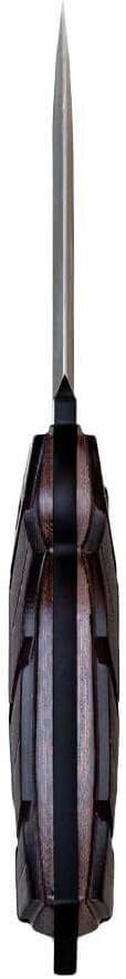 Couteau WOOX Rock 62 Mil-Spec, lame noire avec manche XGRIP