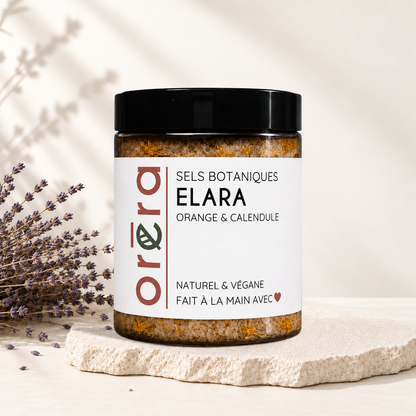 Sels botaniques ELARA orange & calendula