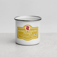 Mug en émail rétro