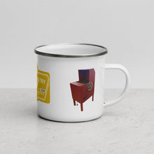 Mug en émail rétro