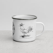 TBC Mug émaillé Rétro Poulet