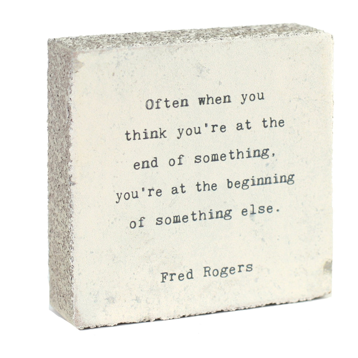 Art Block - Little Gem - End Of Something (Fred Rogers)