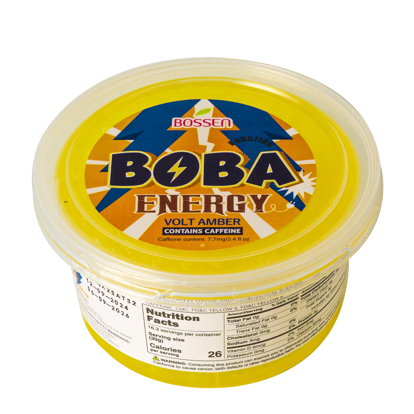 « OFFRE EXCEPTIONNELLE » Énergie Volt Amber Boisson perlée éclatante | Perles de tapioca éclatantes caféinées | Distribution Bossen Canada pour la restauration | Livraison gratuite partout au Canada pour les commandes de plus de 199 CAD