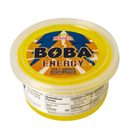 « OFFRE EXCEPTIONNELLE » Énergie Volt Amber Boisson perlée éclatante | Perles de tapioca éclatantes caféinées | Distribution Bossen Canada pour la restauration | Livraison gratuite partout au Canada pour les commandes de plus de 199 CAD