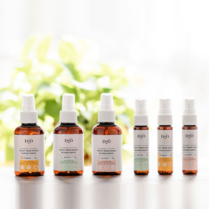 6-Pack Odour Neutralisers, Melon, Jujube & Dragon – 118ml & 30ml Sizes