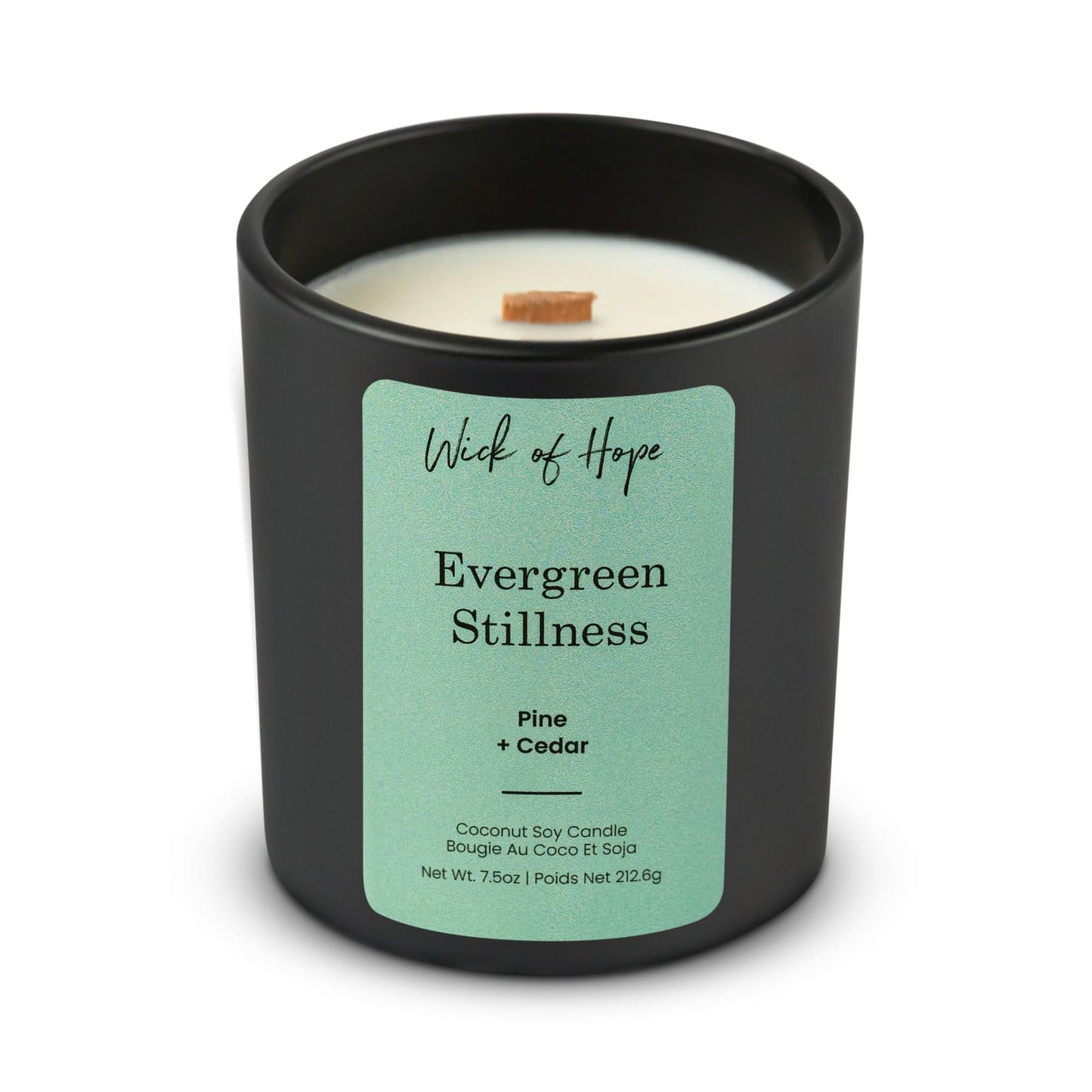 Evergreen Stillness Candle | Pine + Cedar