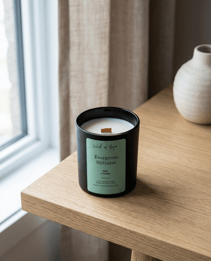 Evergreen Stillness Candle | Pine + Cedar