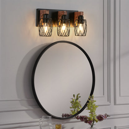 18-Inch Industrial Vintage 3-Light Wall Sconce (United States Delivery Only)