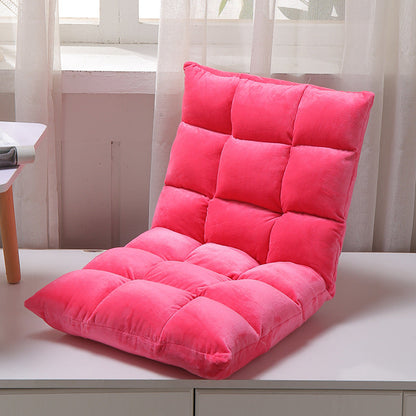 Canapé-lit paresseux pliable une place, fauteuil inclinable tatami, canapé-lit de loisir pour chambre ou balcon, déhoussable et lavable