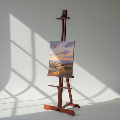 Chevalet de présentation en bois