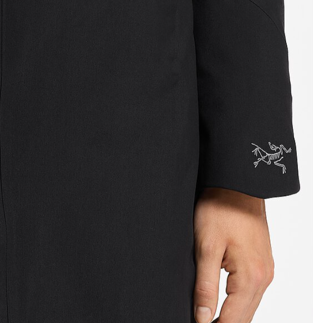 Parka Patera Arcteryx pour femme avec logo blanc Taille : XL