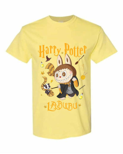 [Taille enfant] T-shirt Harry Potter Labubu – Motif sorcier mignon, 100 % coton