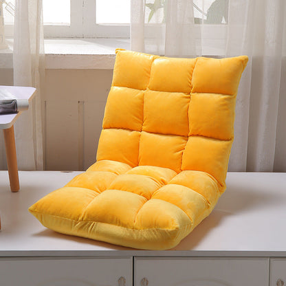 Canapé-lit paresseux pliable une place, fauteuil inclinable tatami, canapé-lit de loisir pour chambre ou balcon, déhoussable et lavable