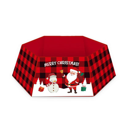 Christmas Tree Ornaments Set, 6 Styles Non-Woven Fabric Decorations