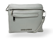 Petit Sac à Bandoulière en Cuir Blanc, Brigitte
