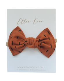 Knot Bow | Autumn Dash