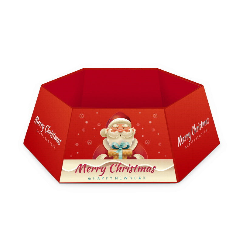 Christmas Tree Ornaments Set, 6 Styles Non-Woven Fabric Decorations