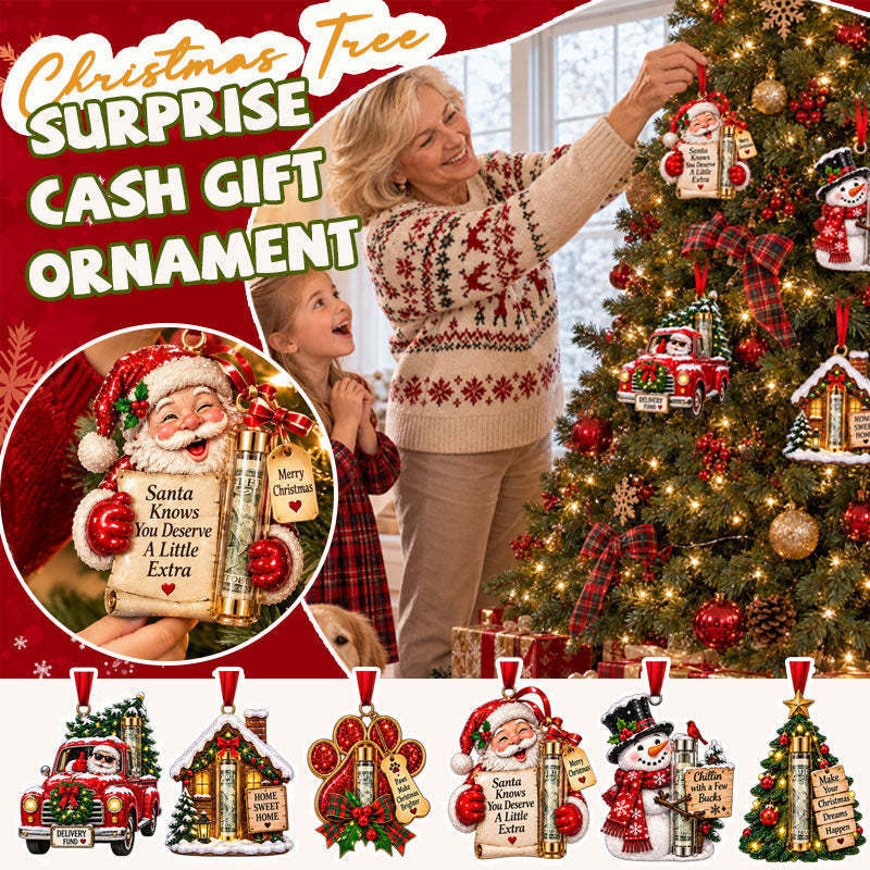 Christmas Cash Holder Ornament