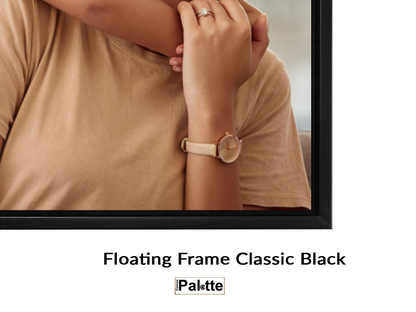 Cadre flottant Noir classique