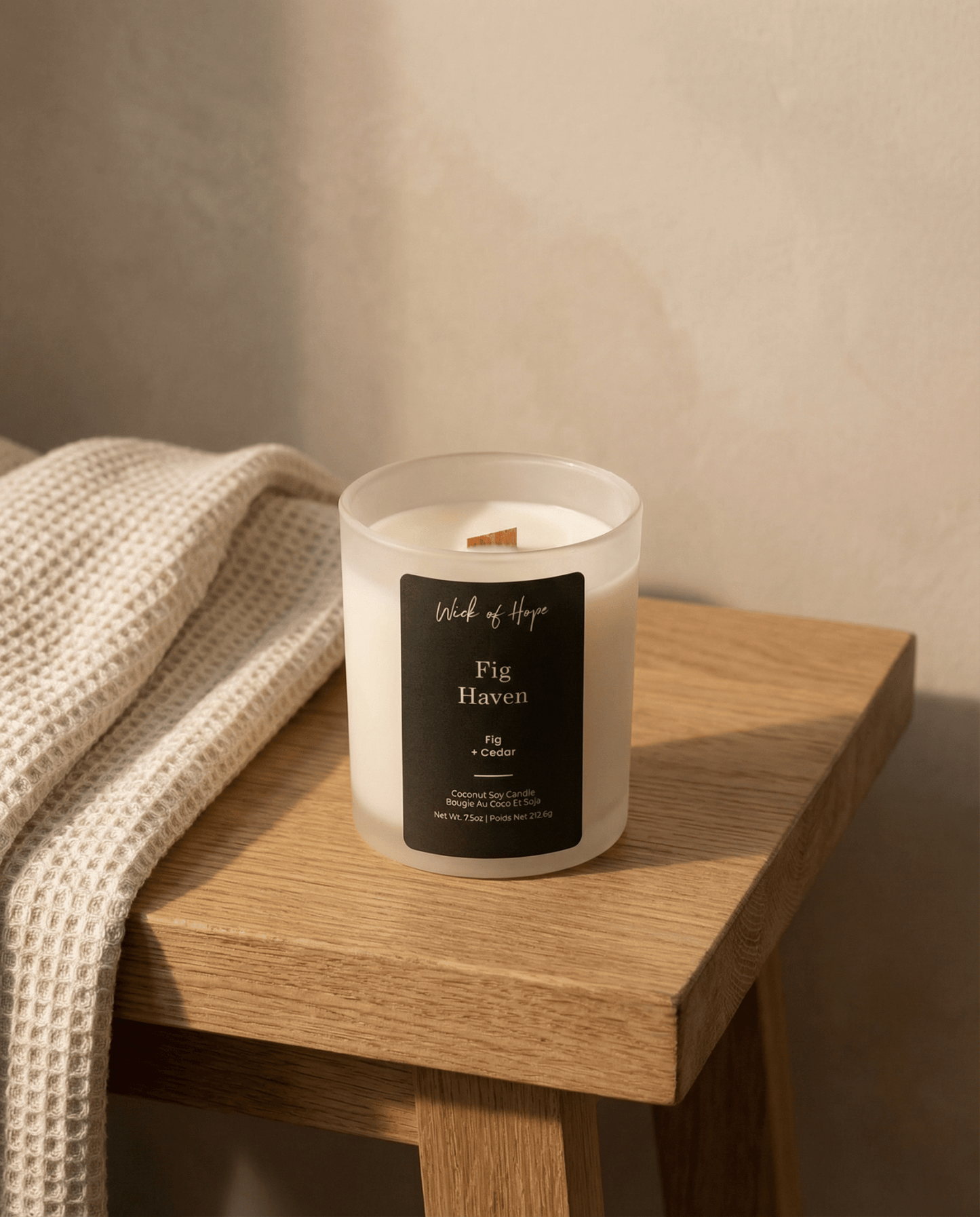 Fig Haven Candle | Fig + Cedar