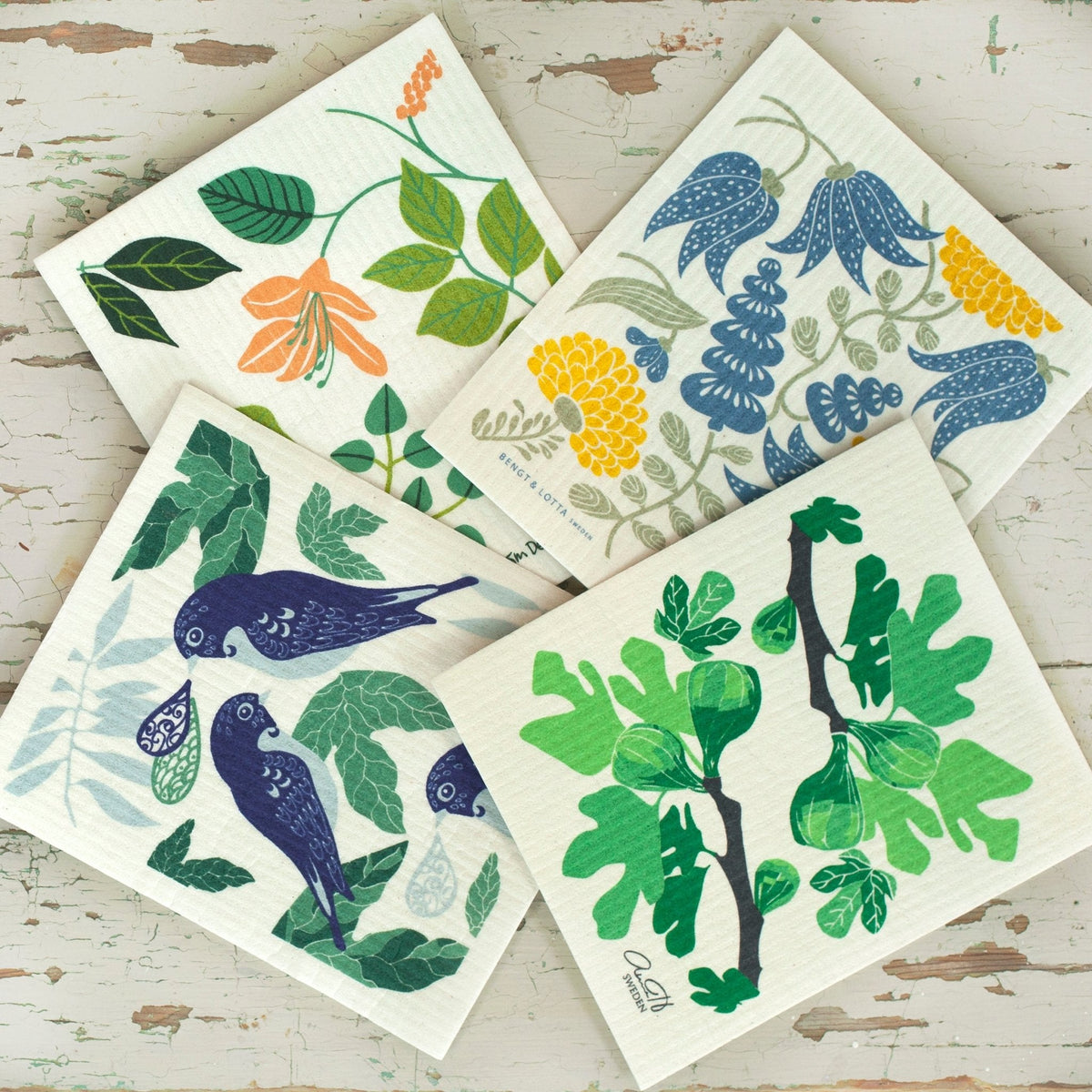 Figs Reusable Dishcloth
