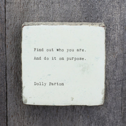 Art Block - Little Gem - Find Out Who You Are (Dolly Parton)