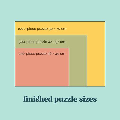 Pink Graffiti | 250 Piece Puzzle | Kids & Adults | Designed in Canada by Jasmine Dhillon