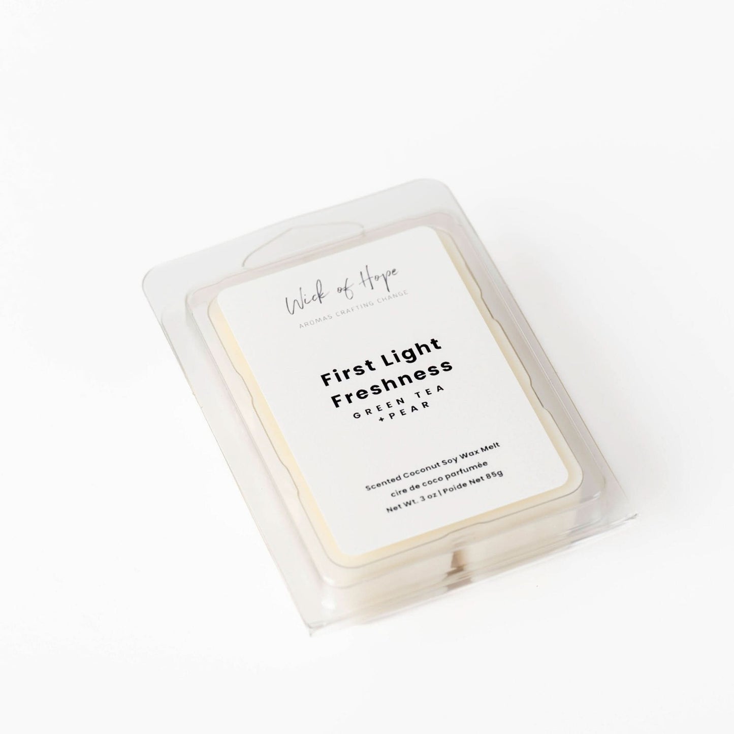 First Light Freshness Wax Melt | Green Tea + Pear