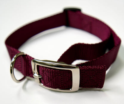 Flat Buckle Dog Collar (Adjustable)