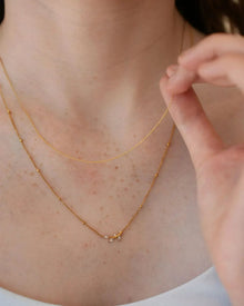 Collier multicouche Flora