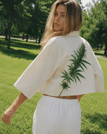 Flora Women's Cropped Jacket