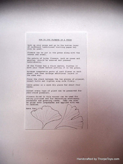 Flower Press
