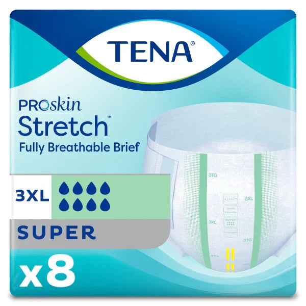 TENA ProSkin Stretch™ Super Bariatric Incontinence Brief | XXXL (3XL)