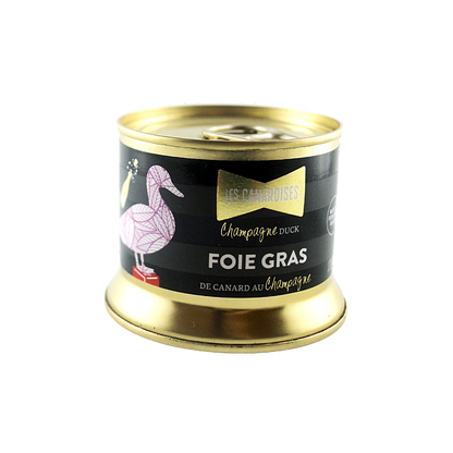 Foie gras de canard au champagne