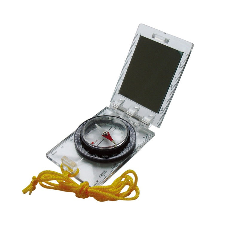 Folding Map Compass With Mirror