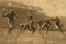 Carte postale en bois - Football