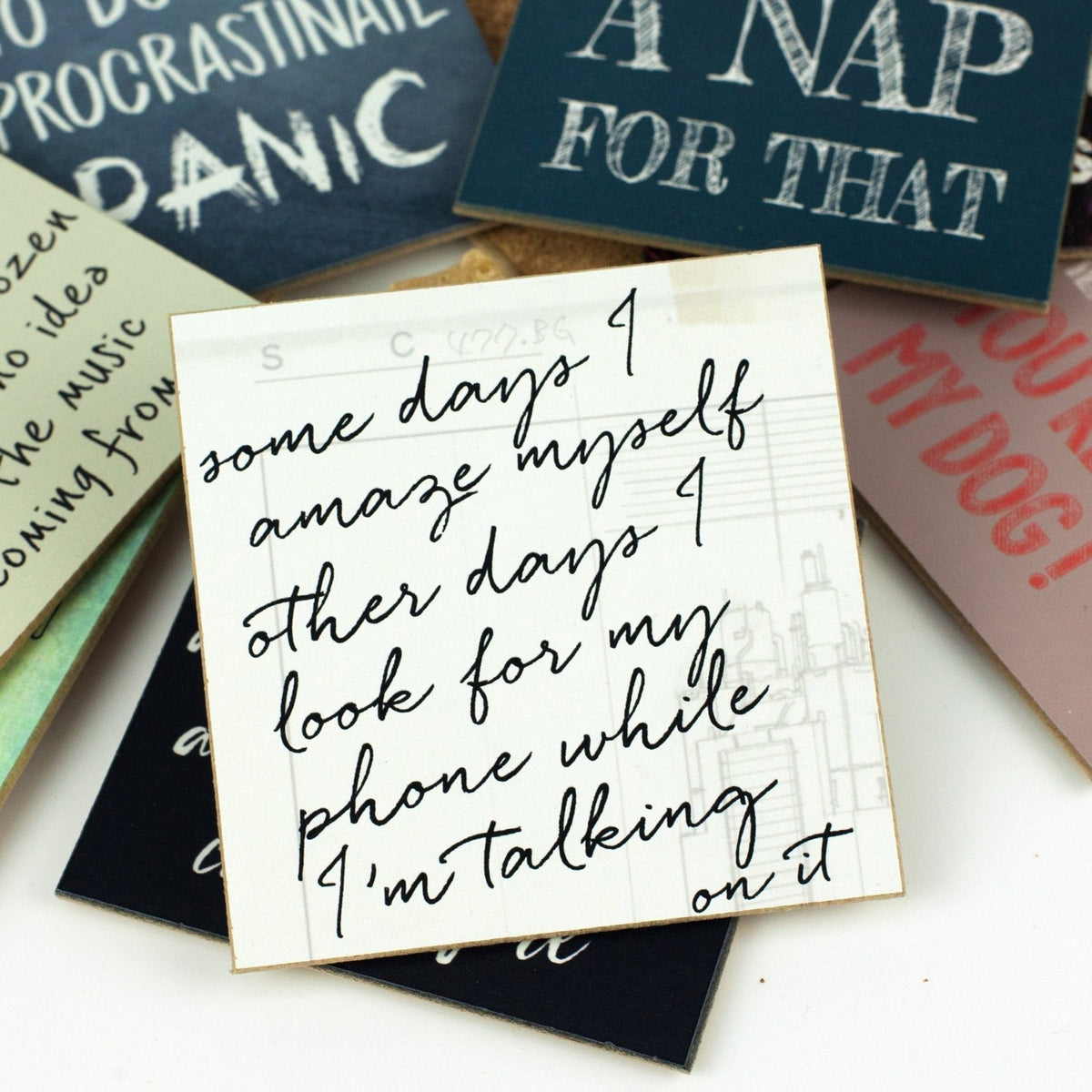 Coasters or Magnets - Frankly Autocorrect