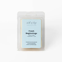 Fresh Beginnings Wax Melt | Cotton + Green Tea