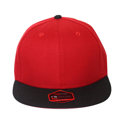 Origines - Casquette Snapback Rouge/Noire TCG The Cap Guys / Exclusivités Inspirées