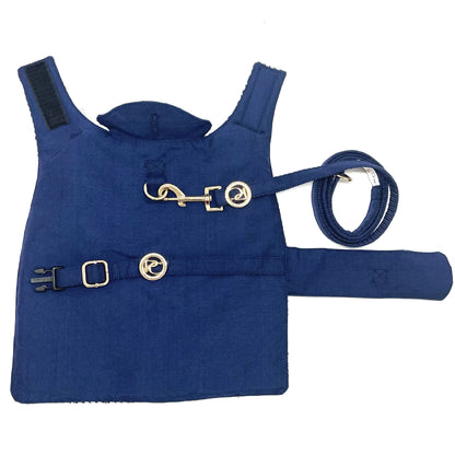 Imperméable bleu marine