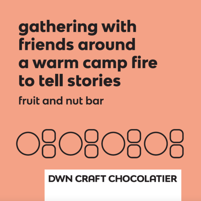 Barre de chocolat aux fruits et aux noix