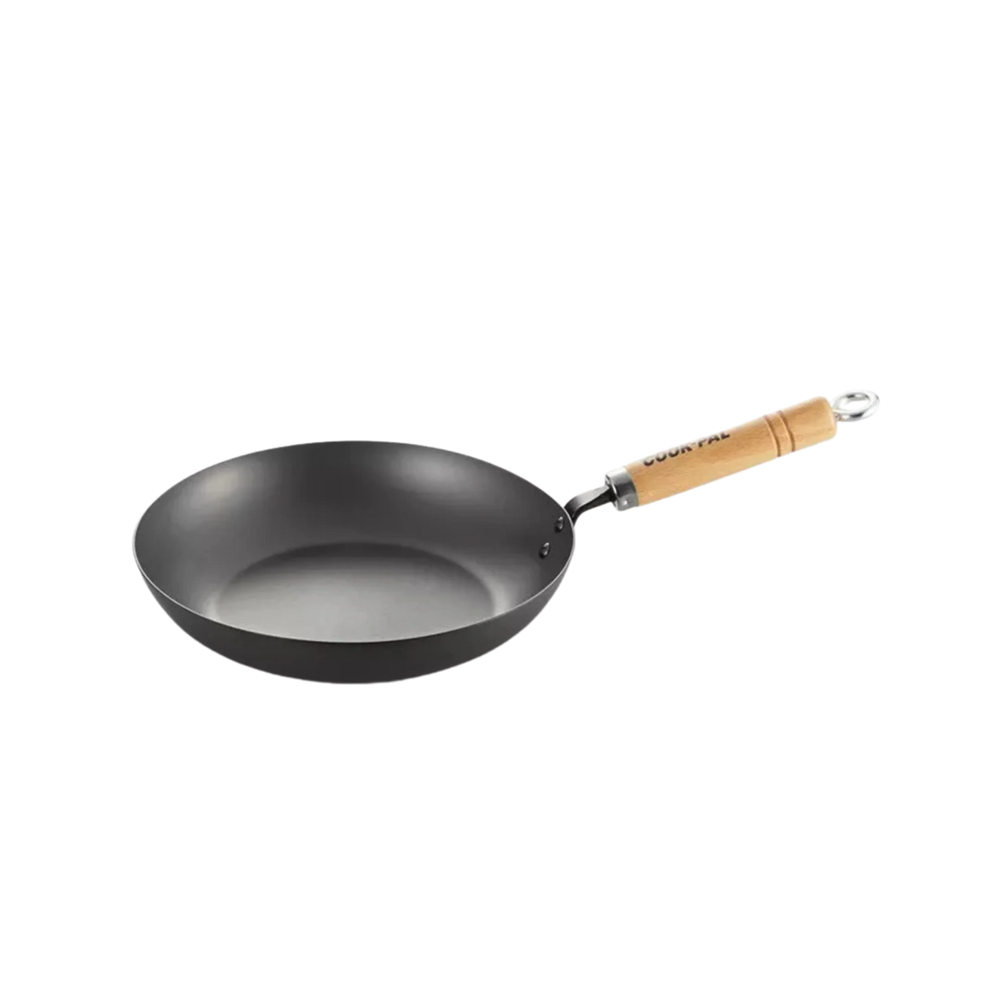 Yoshikawa Cook-Pal Ren 20cm Nitrided Carbon Steel Fry Pan