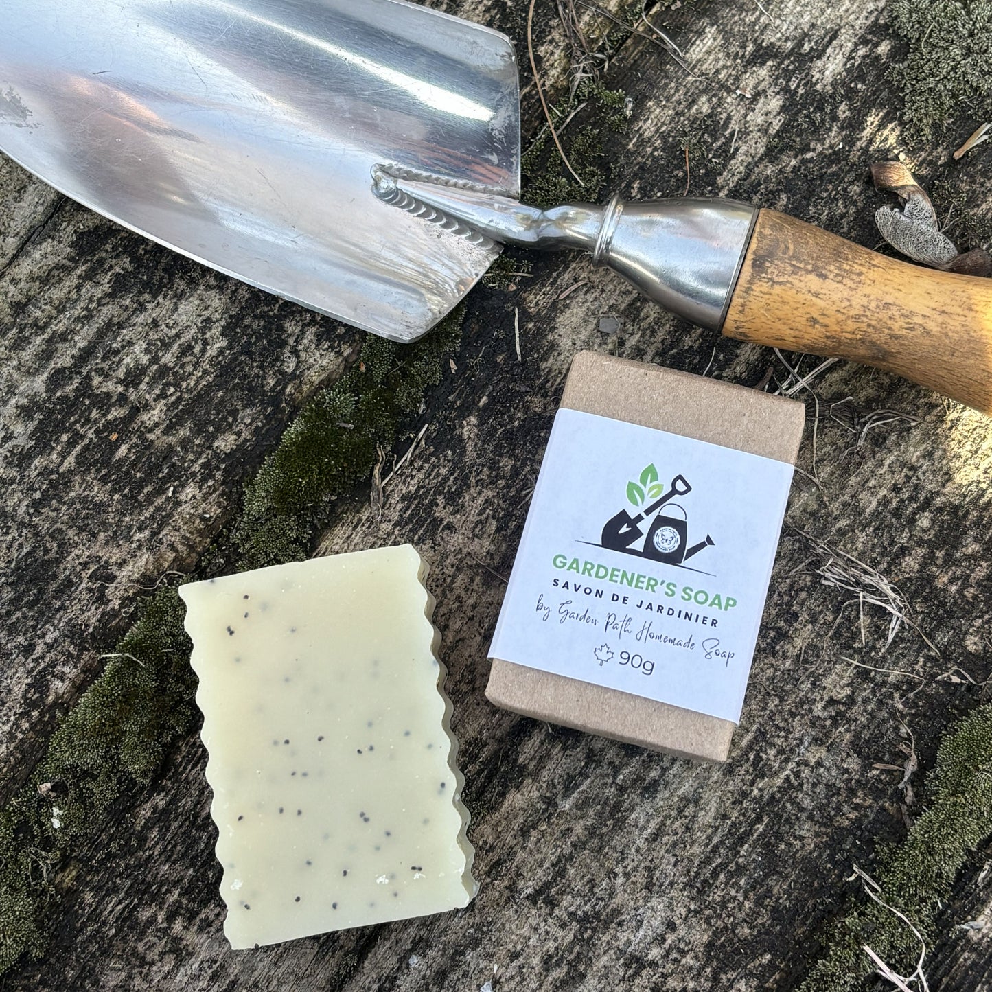 Savon de Jardinier | Savon Exfoliant 100% Naturel aux Huiles Essentielles