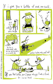 Tea Towel - Gave You Bottle