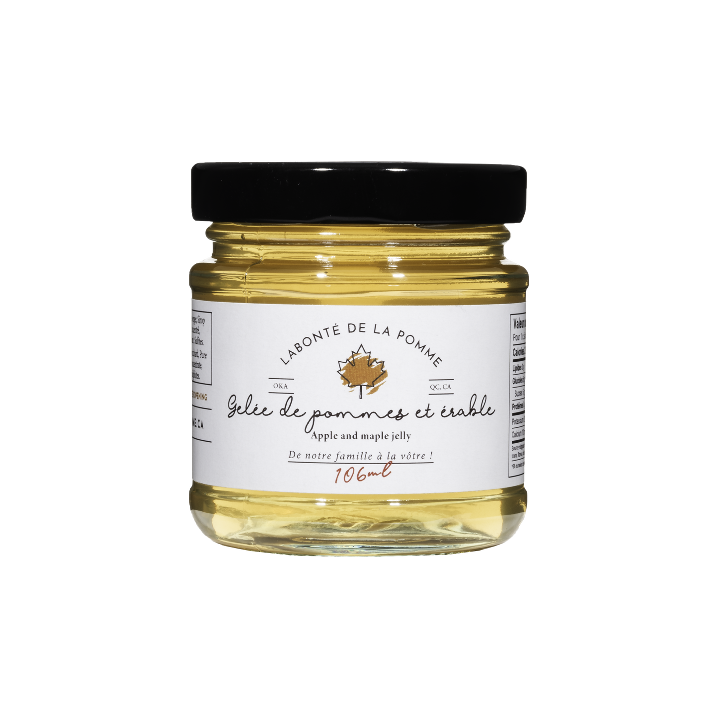 Gelée de pomme et érable