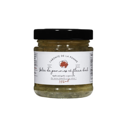 Gelée de pomme et fleur d'ail