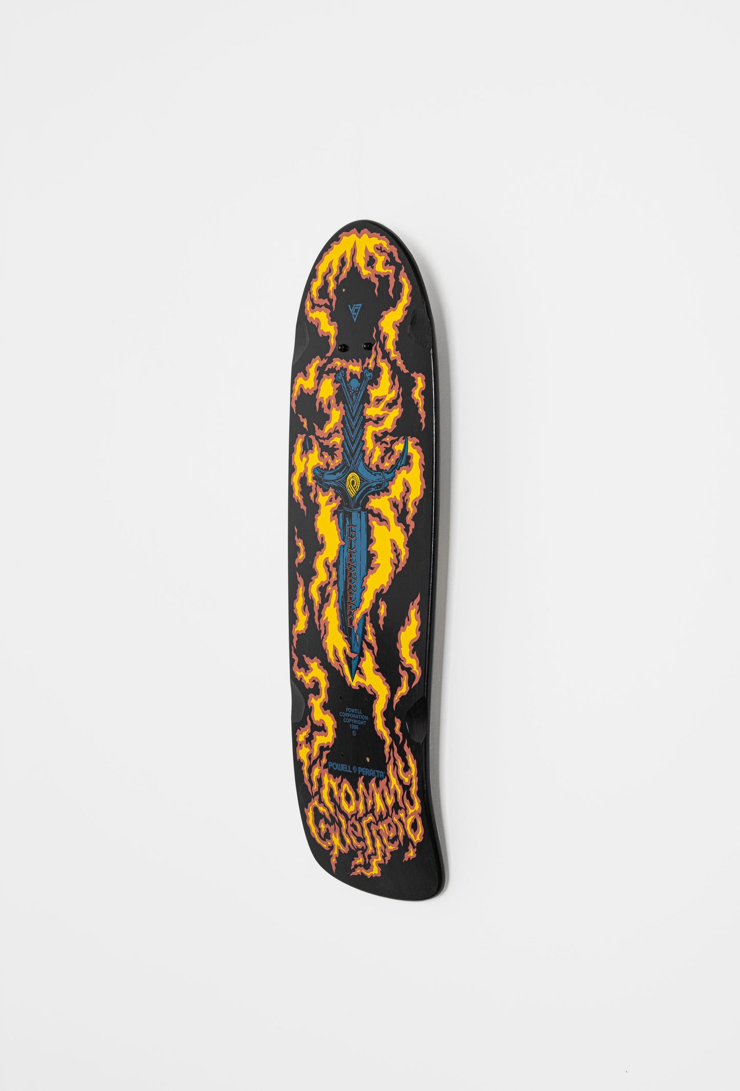 Support mural pour planche de skateboard