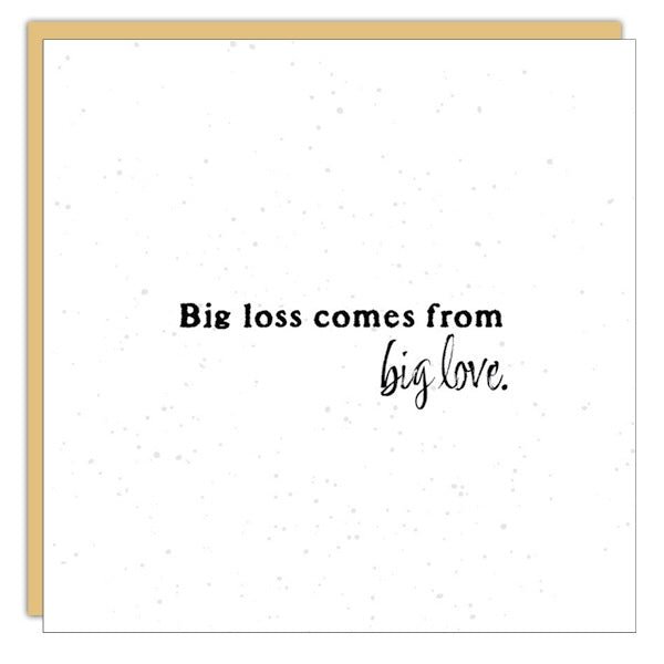 Gift Enclosure - Little Gem - Big loss comes...
